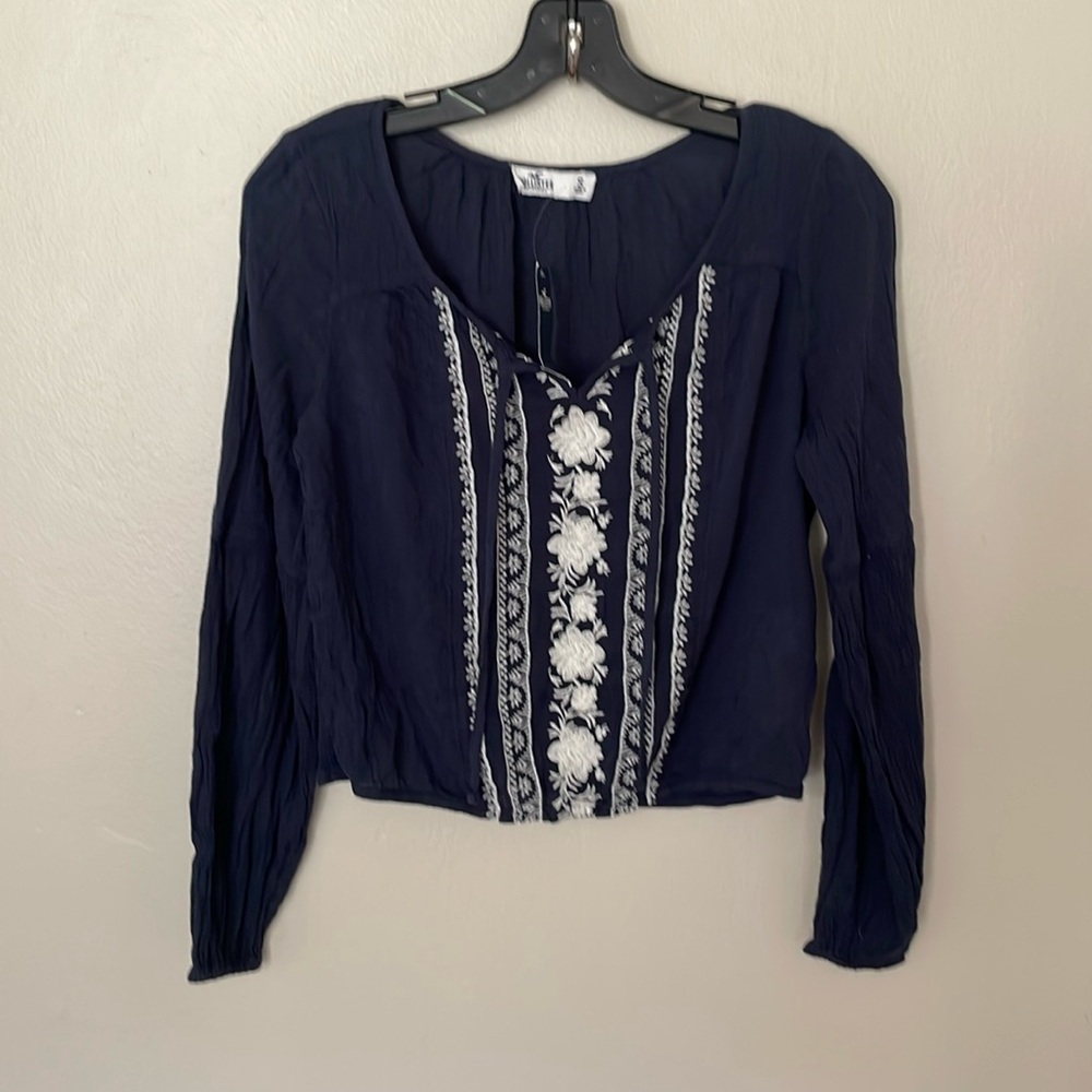 NEW Hollister Boho Top. Size Small